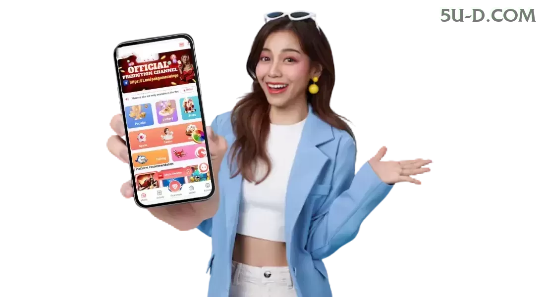 Aplicativo móvel 5u para iOS e Android